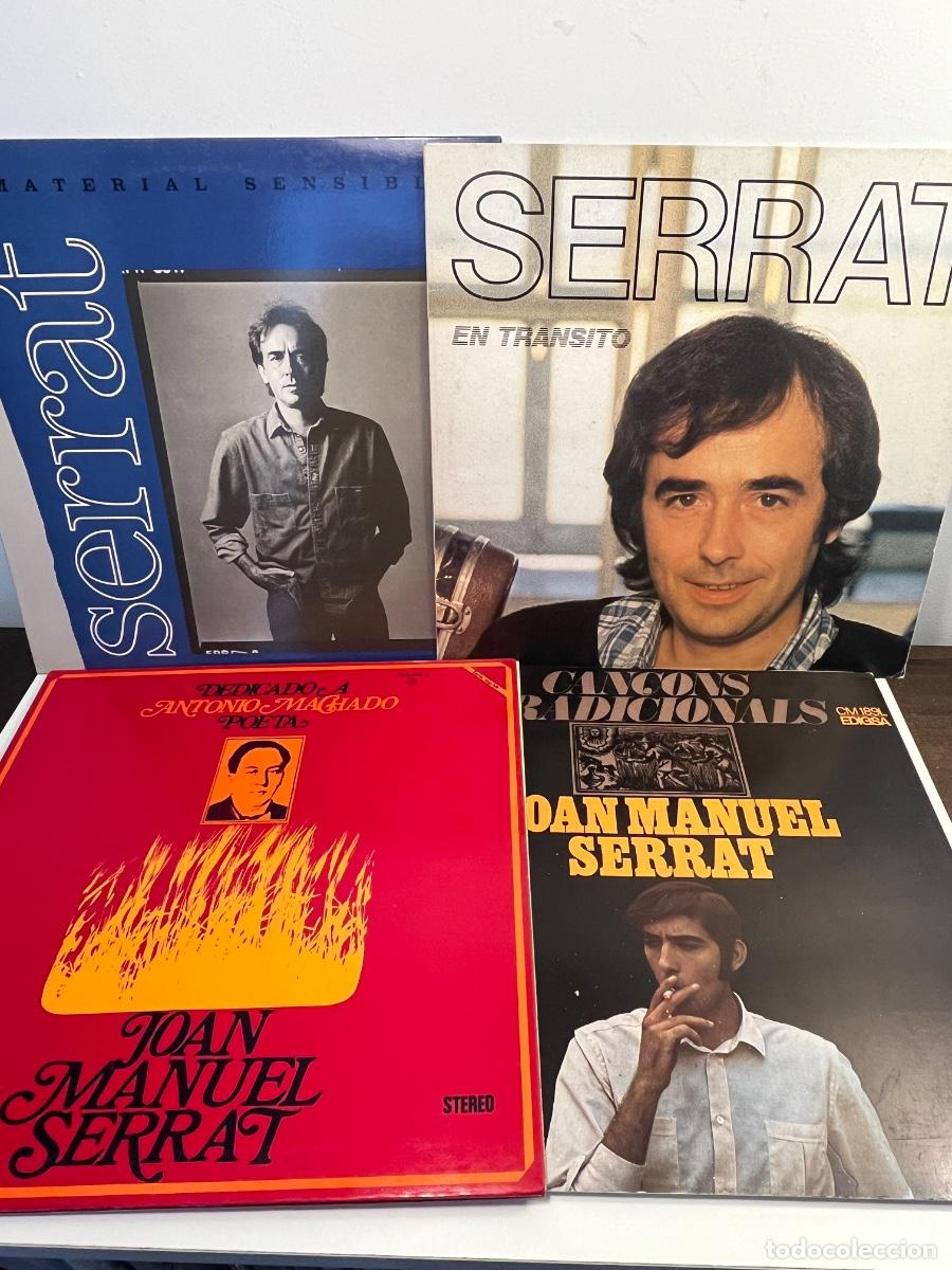 Disques de vinyle: Lote 4xLP Joan Manuel Serrat