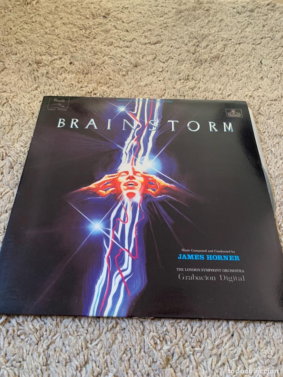 Discos de vinilo: LP. BSO. BRAINSTORM. MUY BUENA CONSERVACION