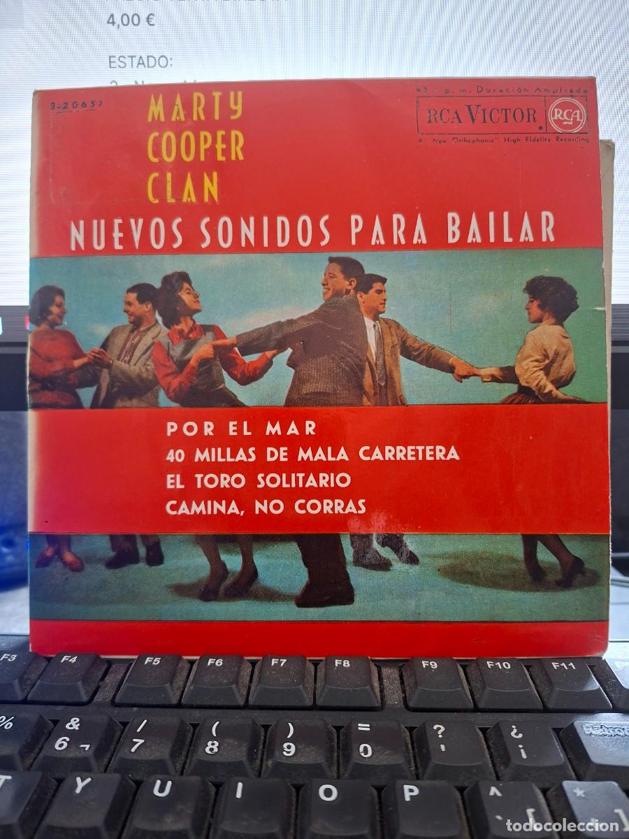 Discos de vinilo: MARTY COOPER CLAN - WALK DON'T RUN + 3 - EP ESPA&Ntilde;OL DE VINILO - C - 40