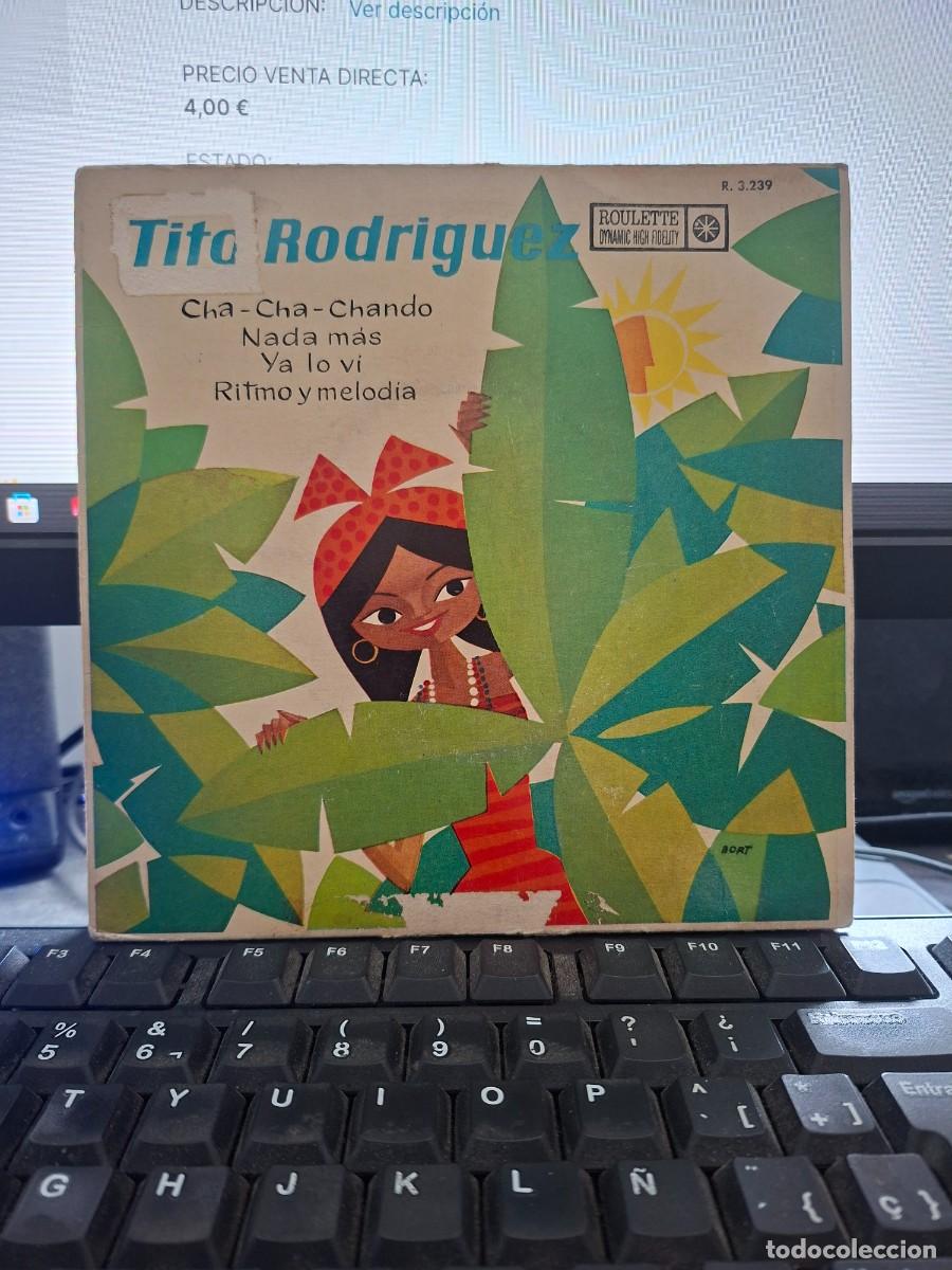 Discos de vinilo: TITO RODRIGUEZ - CHA CHA CHANDO - EP ESPA&Ntilde;OL DE VINILO - C - 40