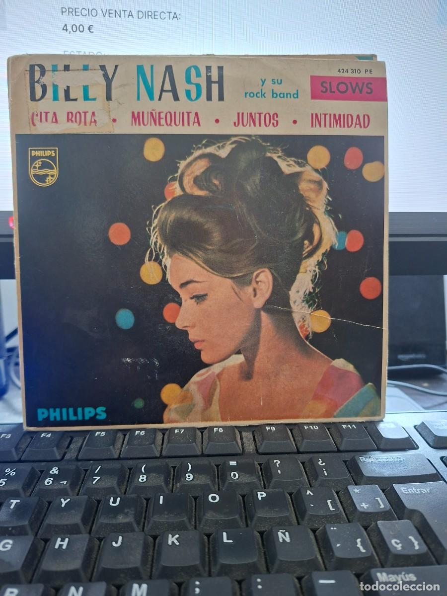Discos de vinilo: BILLY NASH Y SU ROCK BAND - BROKEN DATE - EP ESPA&Ntilde;OL DE VINILO - C - 40