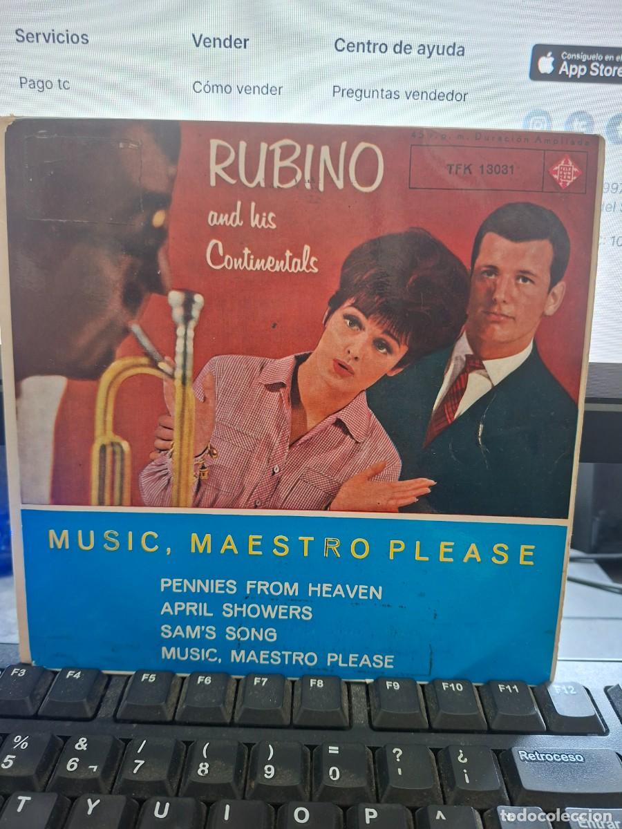 Discos de vinilo: RUBINO AND HIS CONTINENTALS - PENNIES FROM HEAVEN - EP ESPA&Ntilde;OL DE VINILO - C - 41