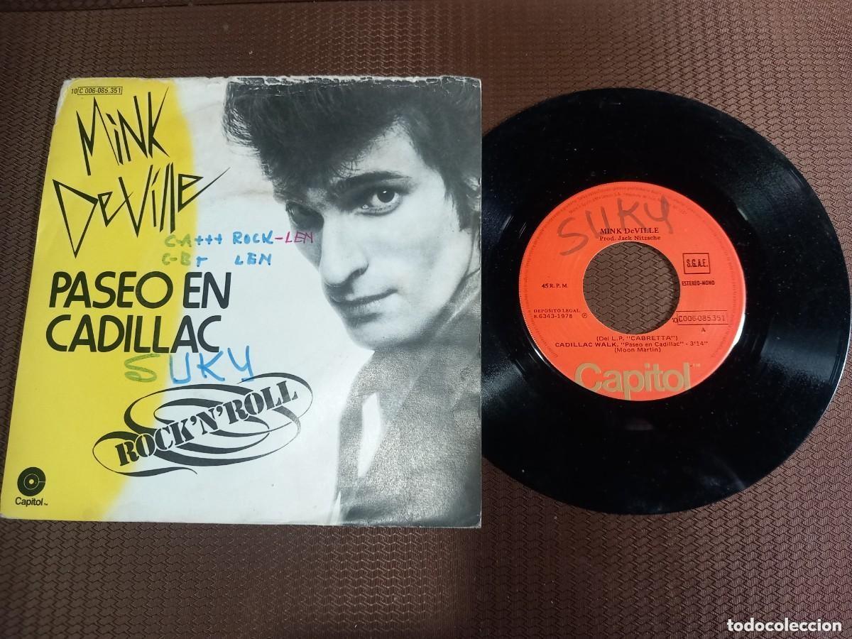 Vinyl-Schallplatten: MINK DeVILLE / PASEO EN CADILLAC / SINGLE 7&rdquo;