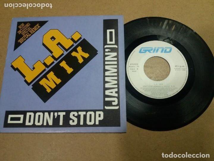 Discos de vinilo: L.A. MIX / DON'T STOP / SINGLE 7&rdquo;