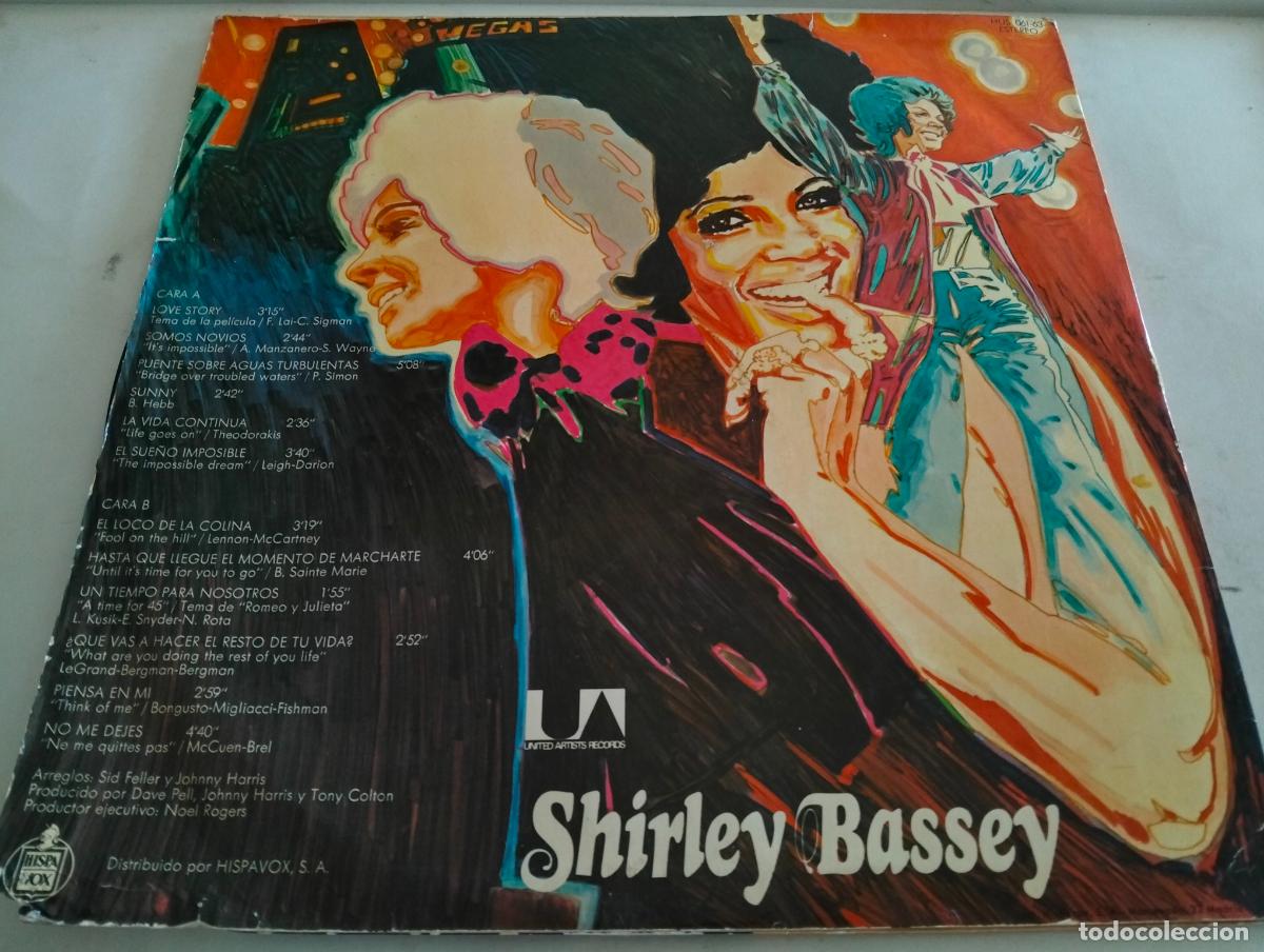 Discos de vinilo: SHIRLEY BASSEY, DISCO LP, EDITADO HISPAVOX, A&Ntilde;O 1963 - Foto 2