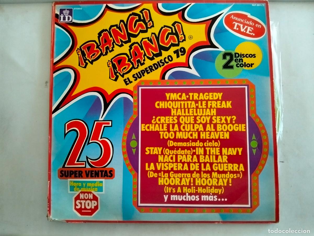 Discos de vinilo: BANG, BANG EL SUPERDISCO 79, DISCO DOBLE LP, EDITADO IMPERIAL INTERNACIONAL, A&Ntilde;O 1979