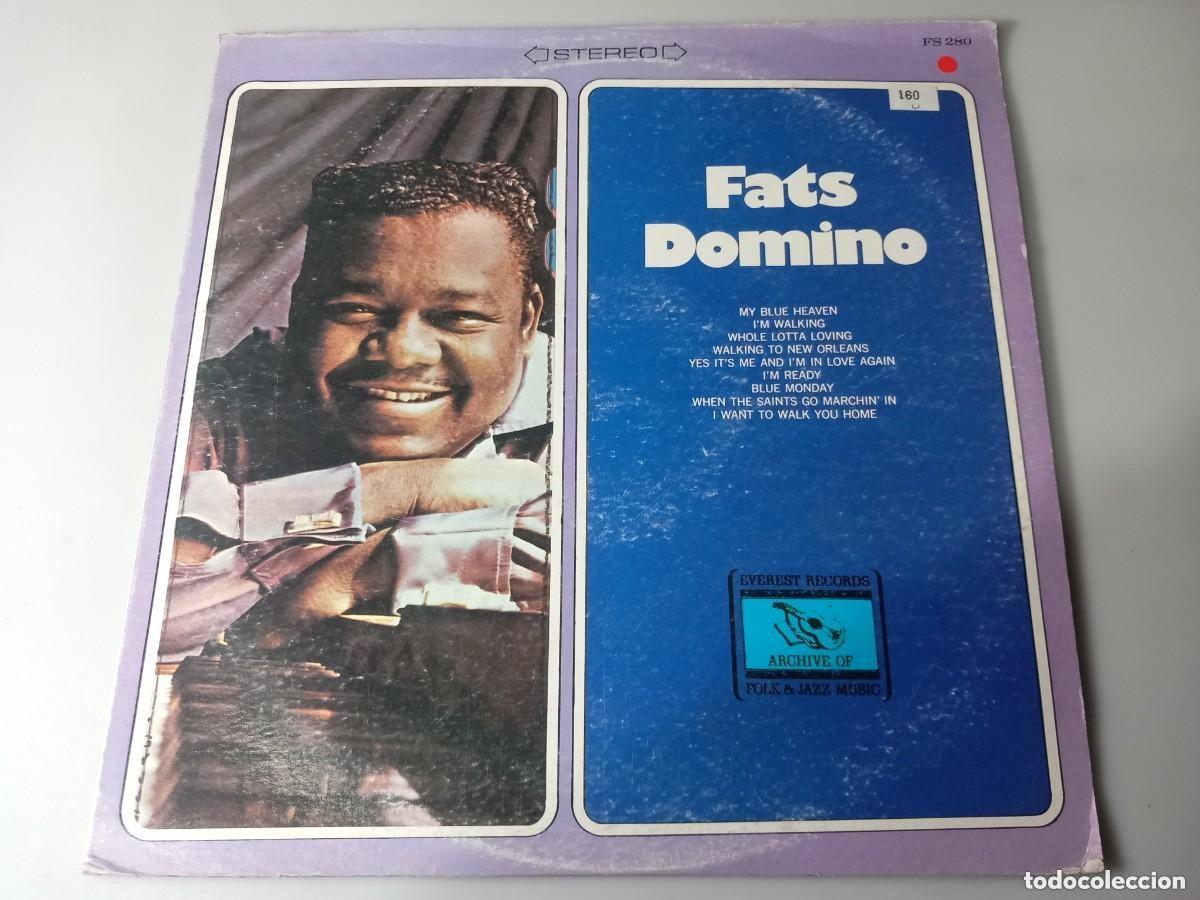 Discos de vinilo: Fats Domino / My Blue Heaven + otras / LP [Ed. Everest Record U.S.A.]
