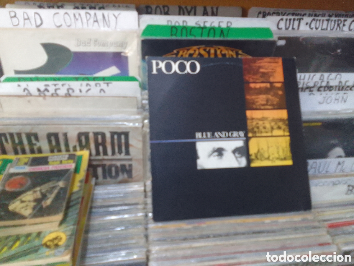 Discos de vinilo: Poco, blue and gray lp