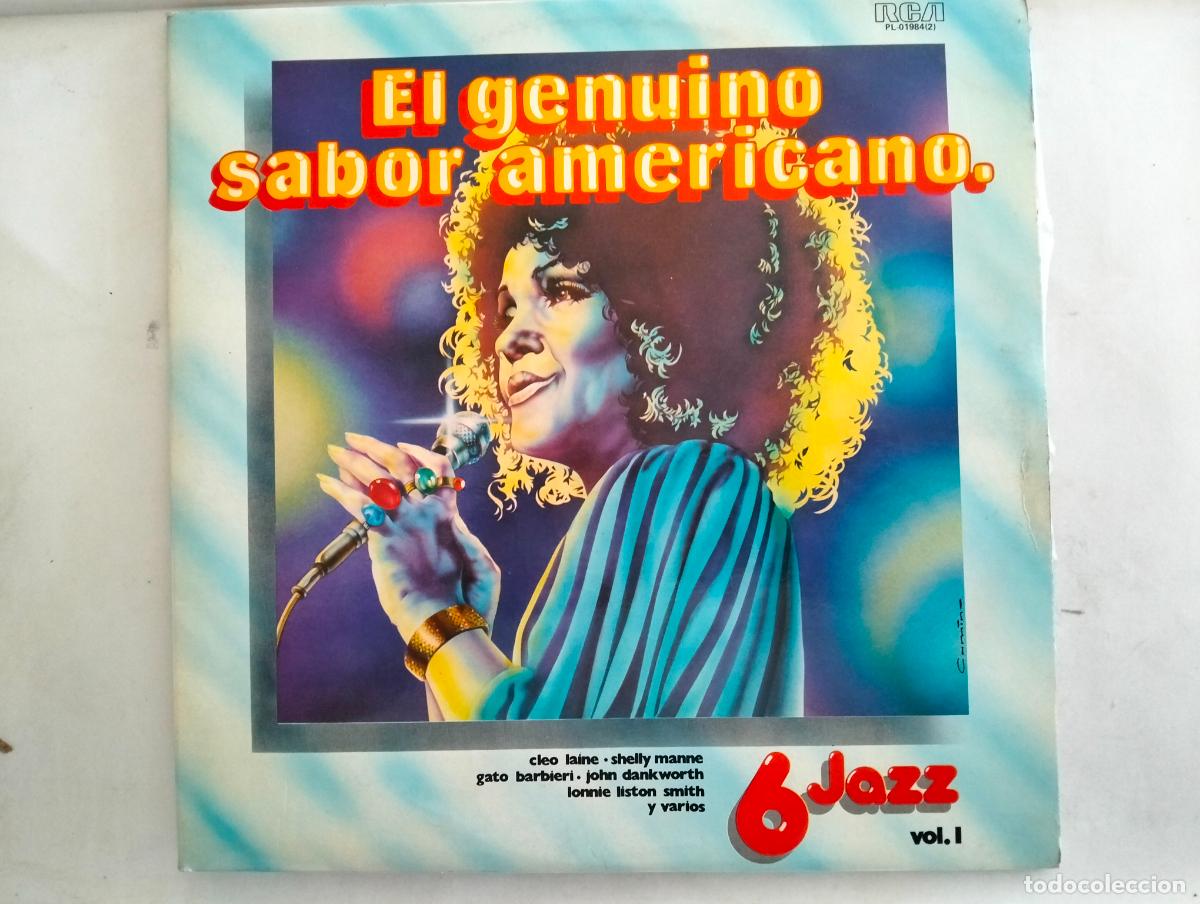 Discos de vinilo: EL GENUINO SABOR AMERICANO - 6 JAZZ, DISCO DOBLE LP, VOL 1-2, EDITADO RCA, A&Ntilde;O 1979