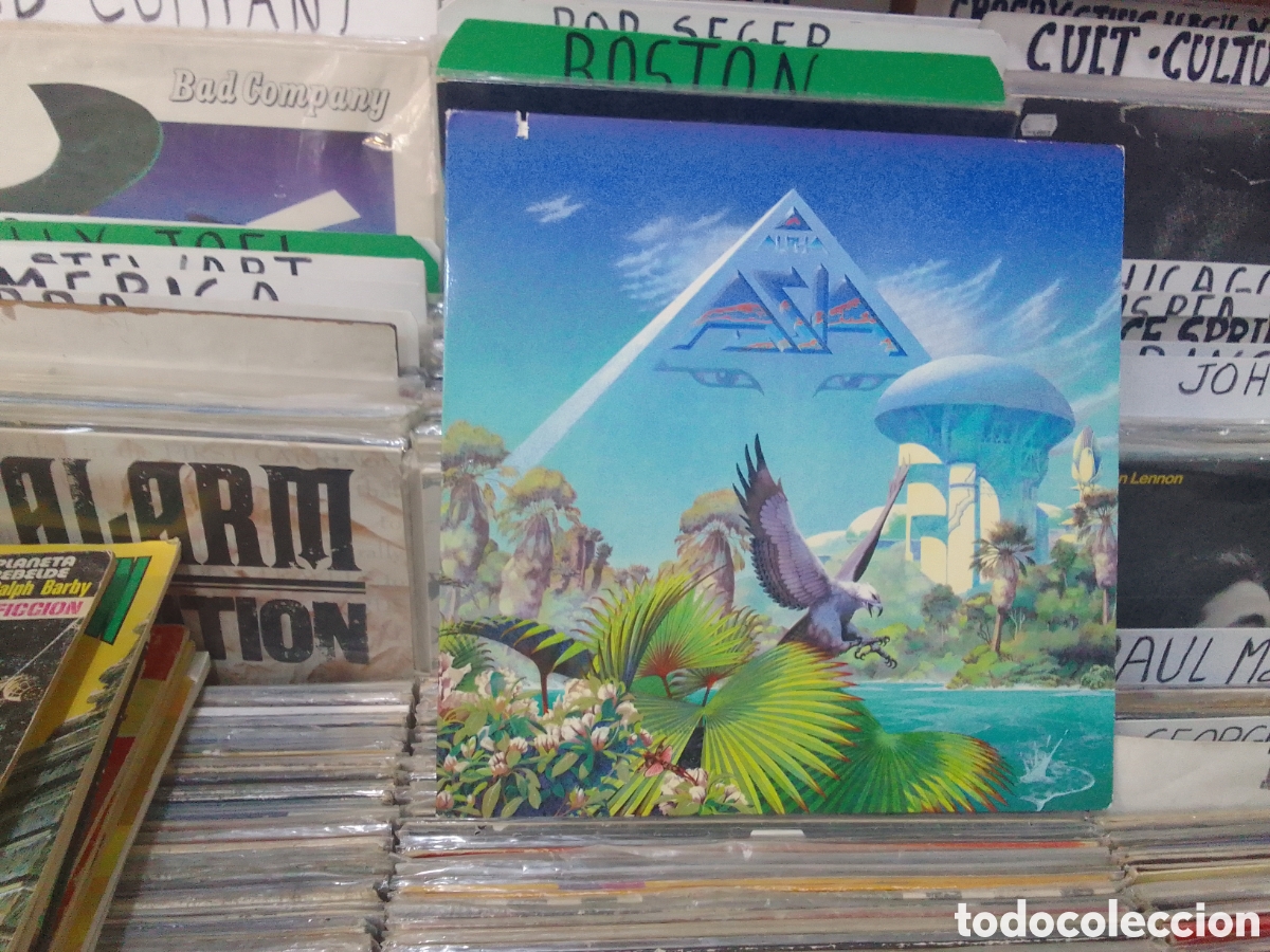 Discos de vinilo: Asia,alpha,lp asia lp