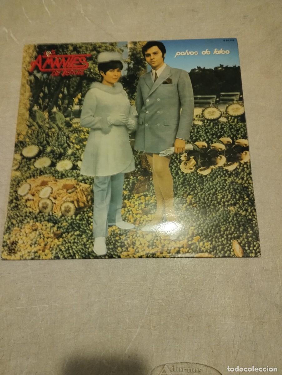 Discos de vinilo: LOS AMANTES DE TERUEL LP POLVOS DE TALCO INSERT LETRAS