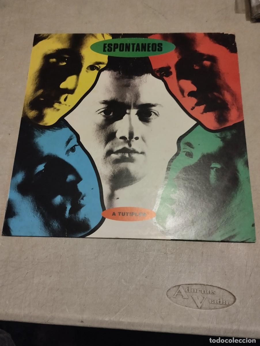 Discos de vinilo: ESPONTANEOS LP A TUTI PLEN ENCARTE LETRAS