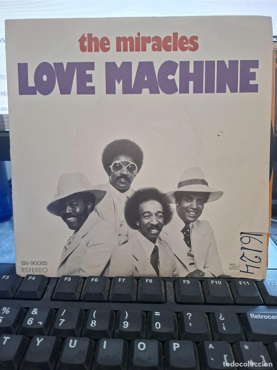 Discos de vinilo: THE MIRACLES - LOVE MACHINE - SINGLE DE VINILO - C-41 - Foto 1