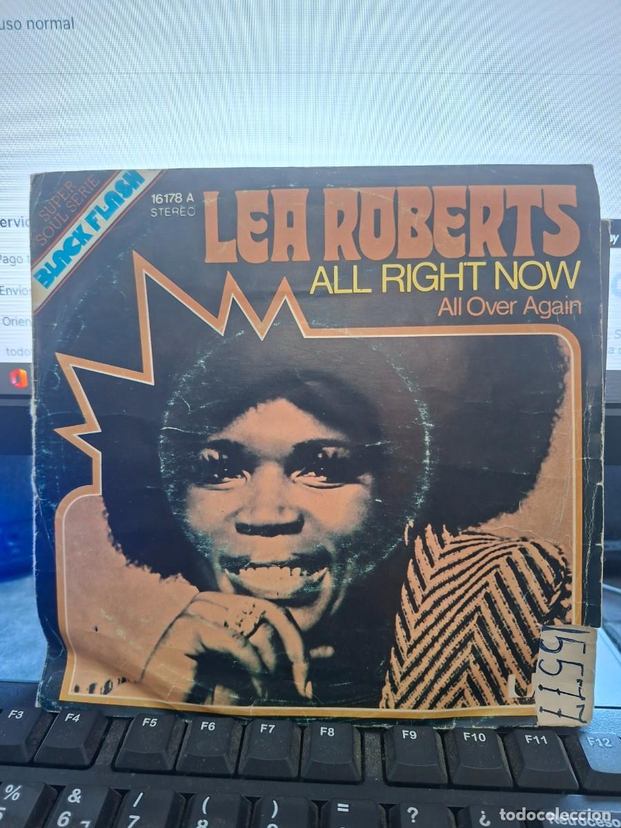Discos de vinilo: LEA ROBERTS - ALL RIGHT NOW - SINGLE DE VINILO - C-41 - Foto 1
