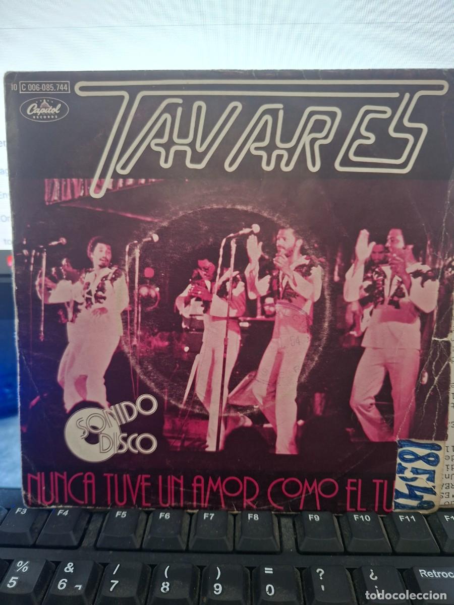 Discos de vinilo: TAVARES - NEVER HAD A LOVE LIKE THIS BEFORE - SINGLE DE VINILO - C-41