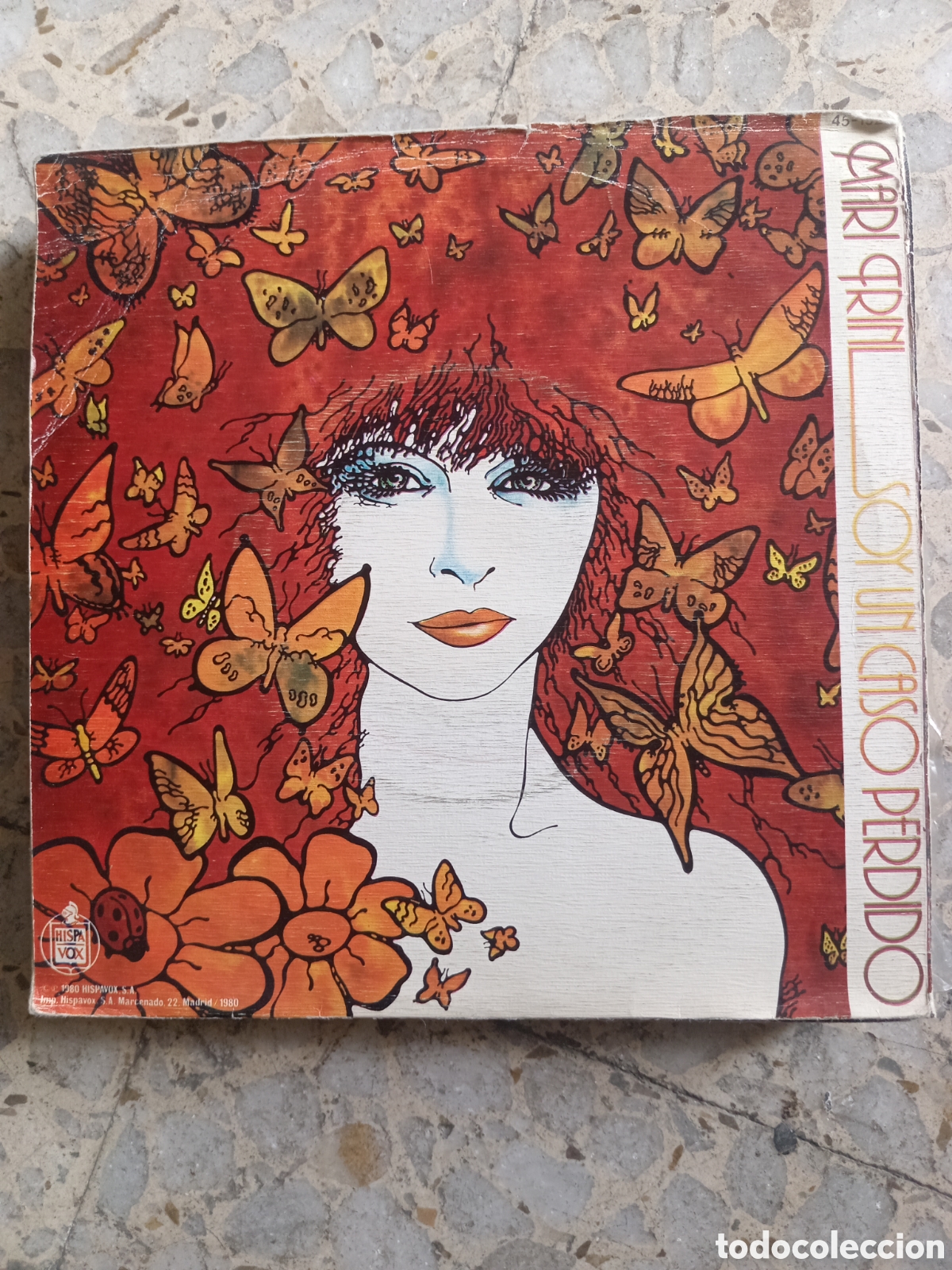 Vinyl records: SGL MARI TRINI EL DESERTOR 1980