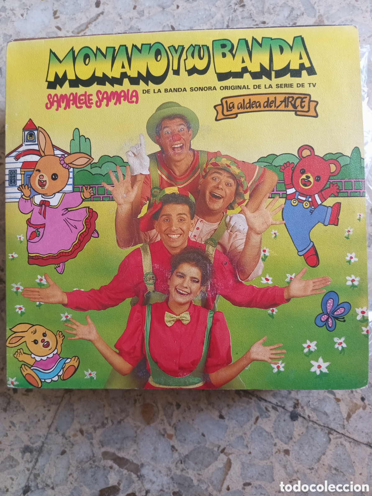 Discos de vinil: SGL MONANO Y SU BANDA SAMALELE SAMALA LA ALDEA DEL ARCE 1987