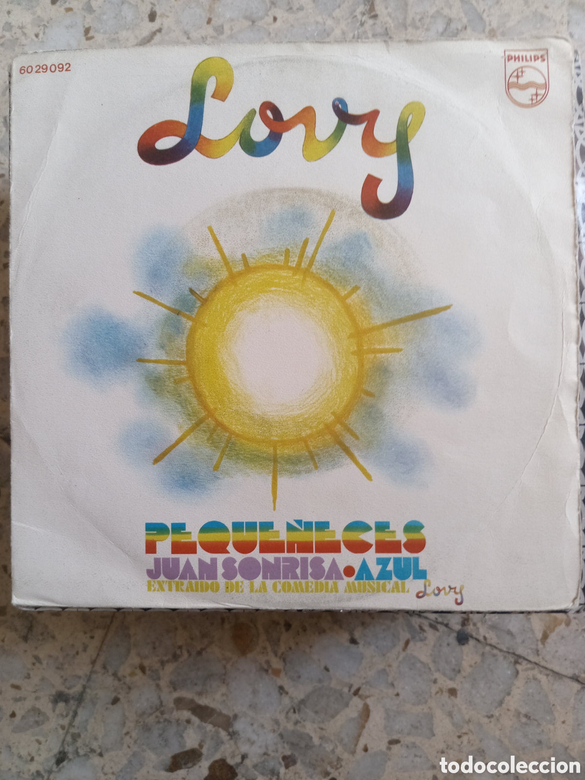 Discos de vinil: SGL PEQUE&Ntilde;ECES JUAN SONRISA AZUL LOVY 1971