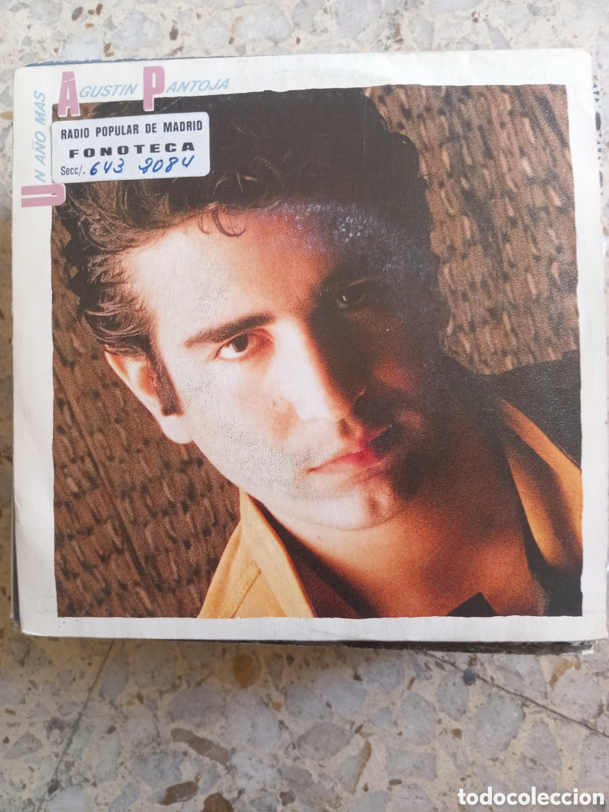 Discos de vinilo: SGL AGUSTIN PANTOJA UN A&Ntilde;O MAS 1987 PROMO