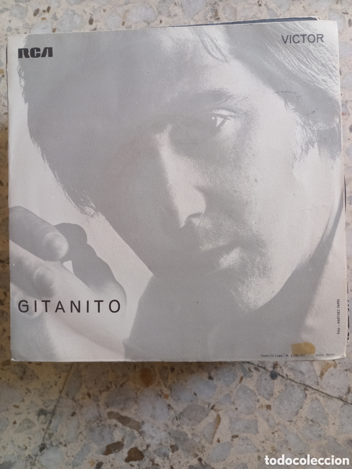 Discos de vinilo: SGL JUAN ERASMO MOCHI GITANITO 1971 PROMO