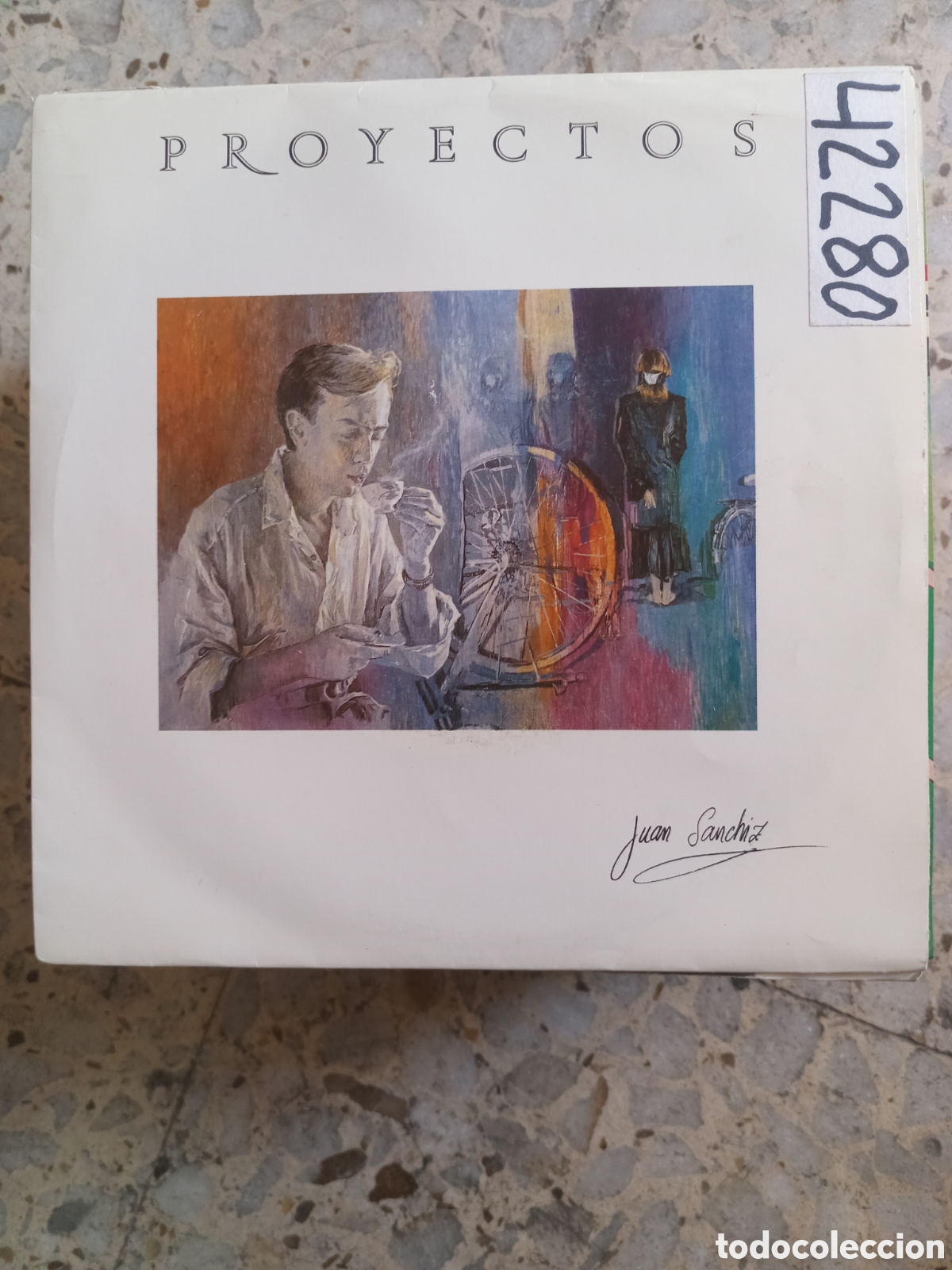 Discos de vinilo: SGL JUAN SANCHIZ CRISTINA SUBETE CONMIGO 1992 PROYECTOS