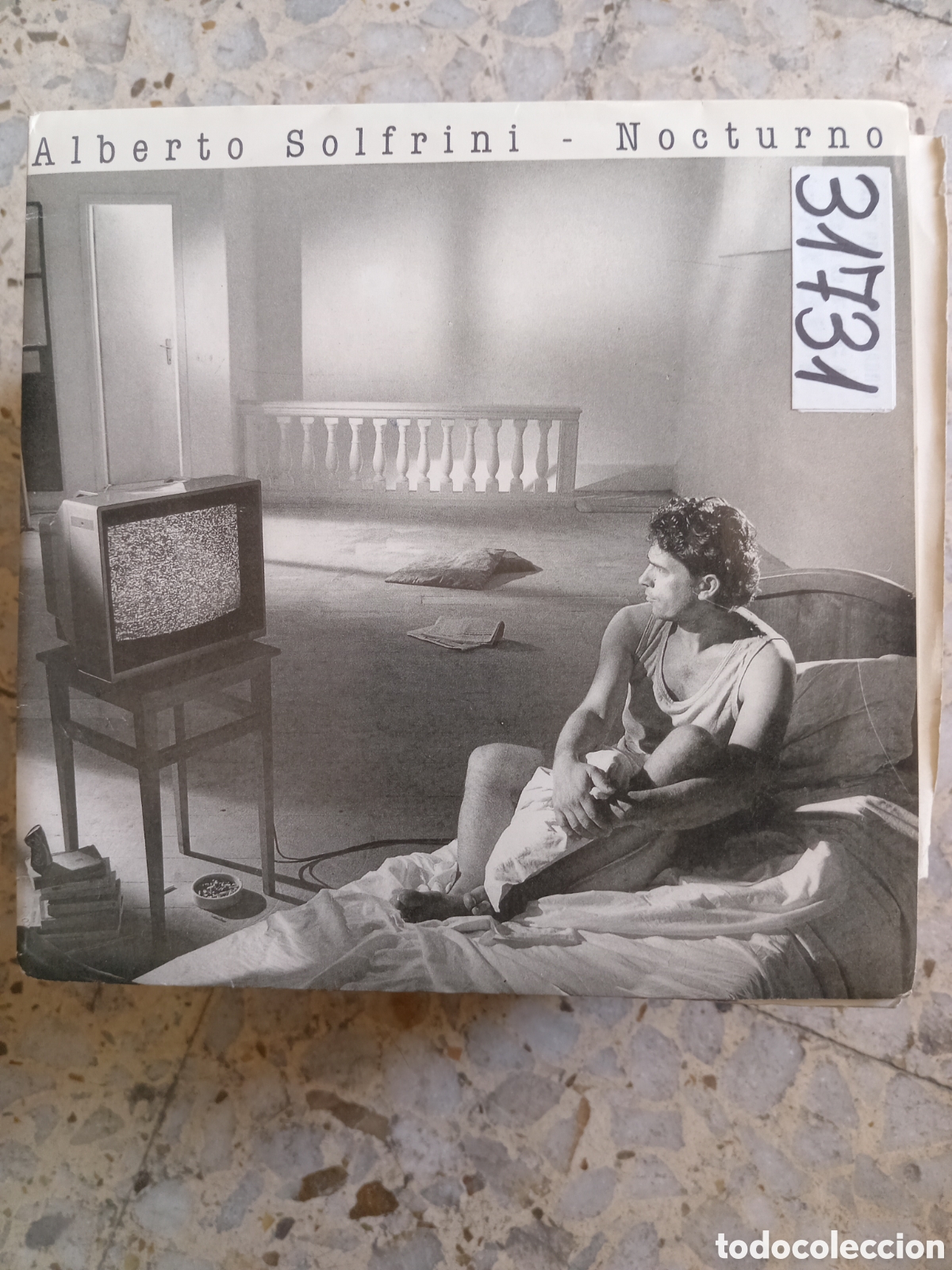 Discos de vinilo: SGL ALBERTO SOLFRINI NOCTURNO 1988 PROMO CON HOJA PROMO