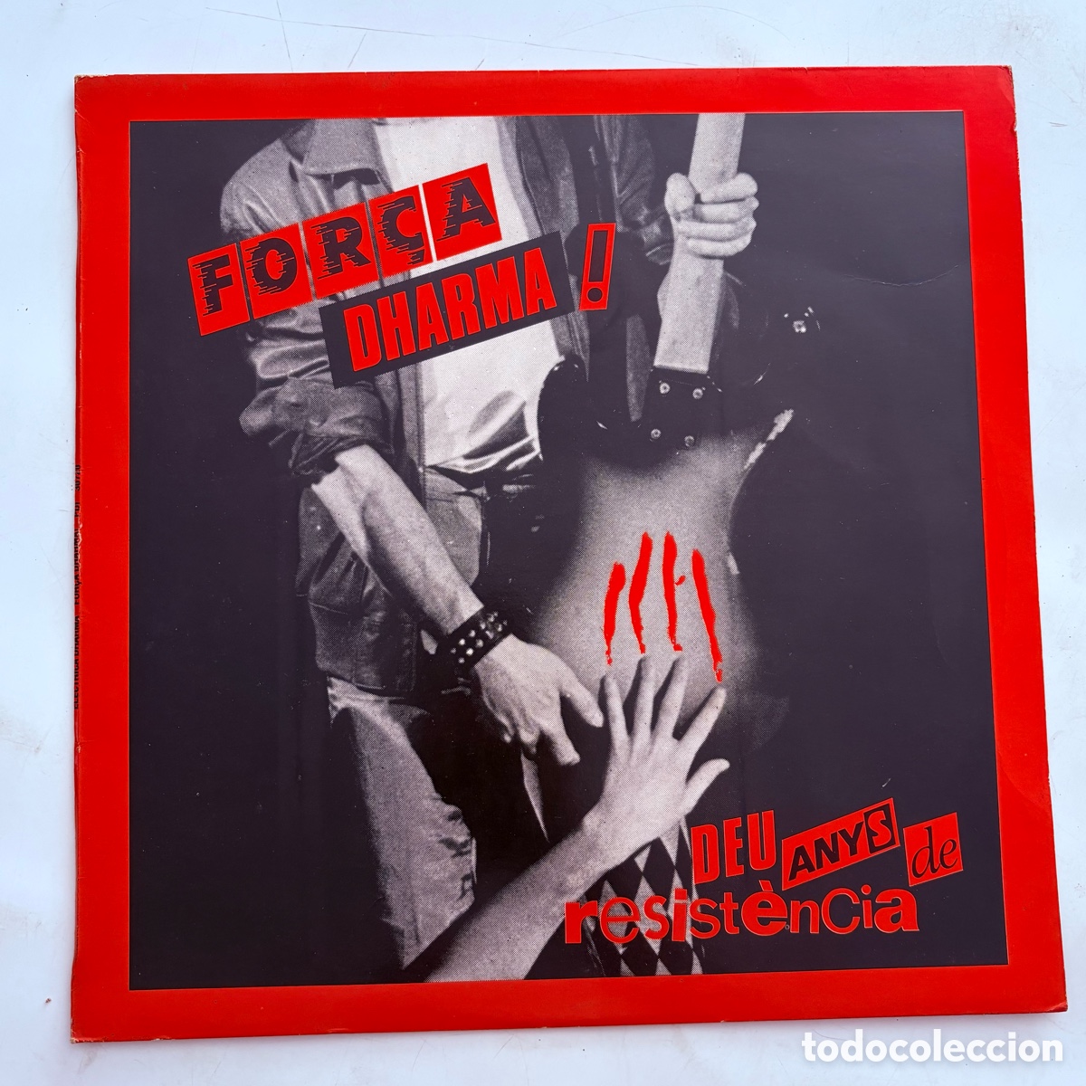 Discos de vinilo: Lp Companyia El&egrave;ctrica Dharma - For&ccedil;a Dharma! Deu Anys De Resist&egrave;ncia de 1985