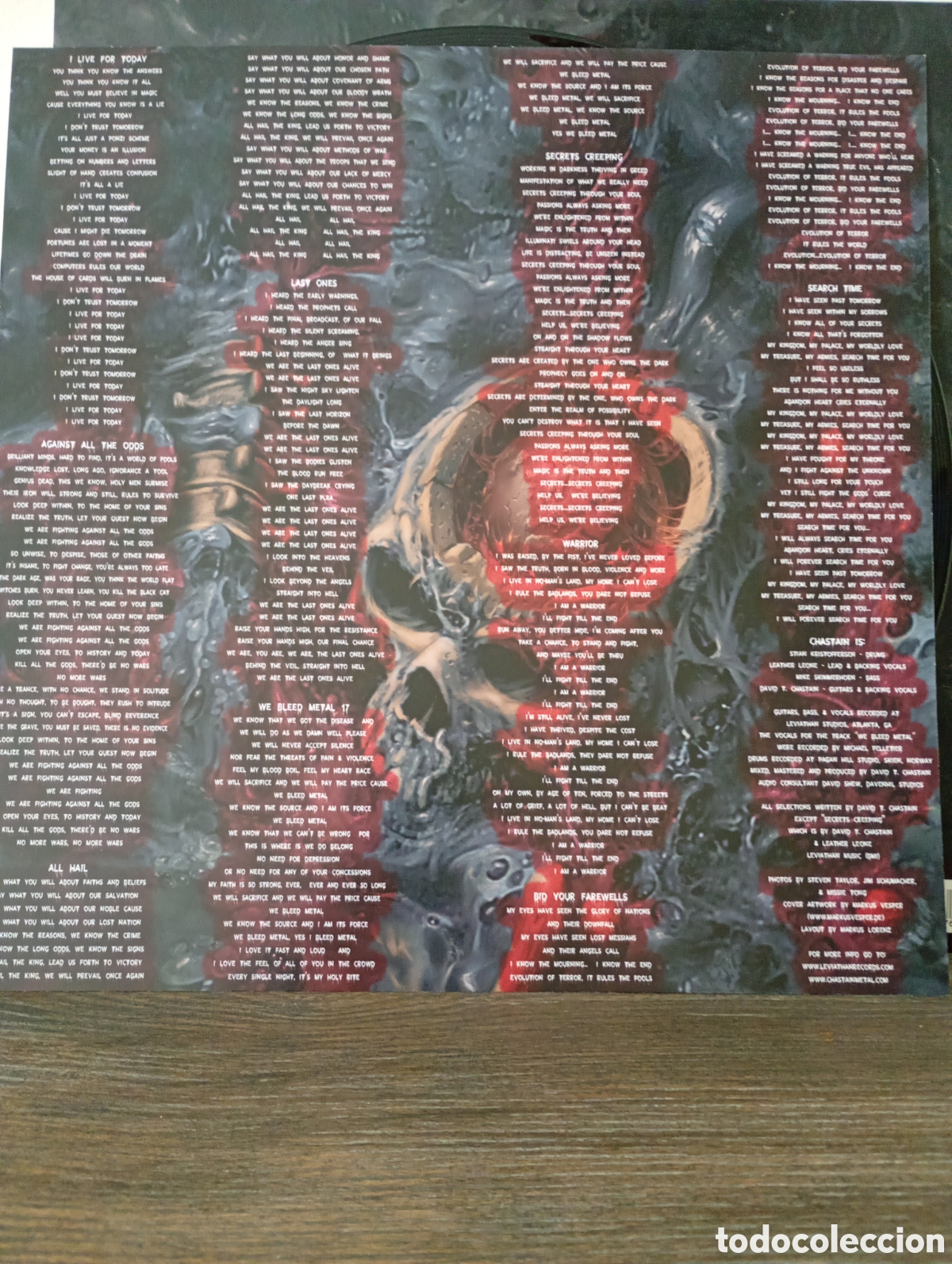 Discos de vinilo: Chastain, We bleed metal 17. 2017. - Foto 4