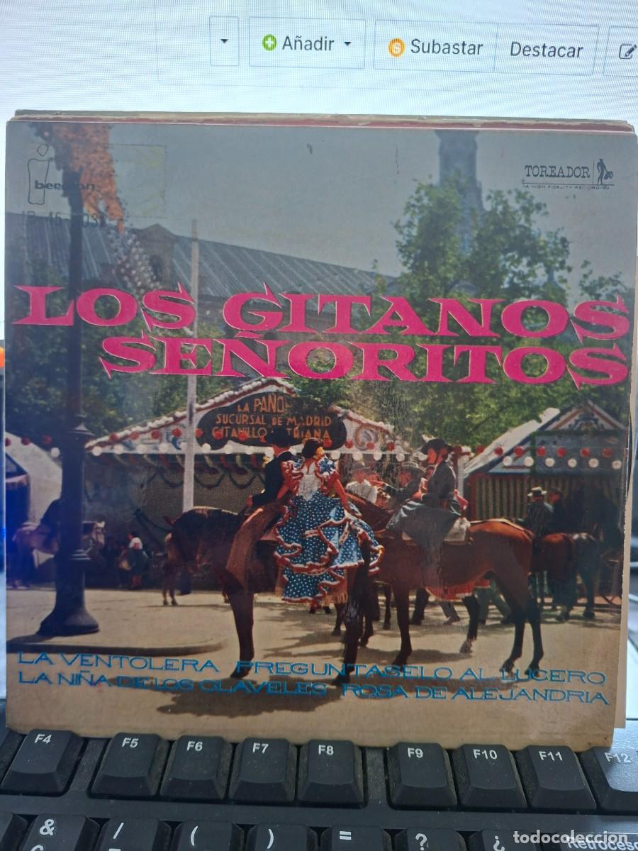 Discos de vinilo: LOS GITANOS SE&Ntilde;ORITOS - LA VENTOLERA - EP DE VINILO C-42 - Foto 1