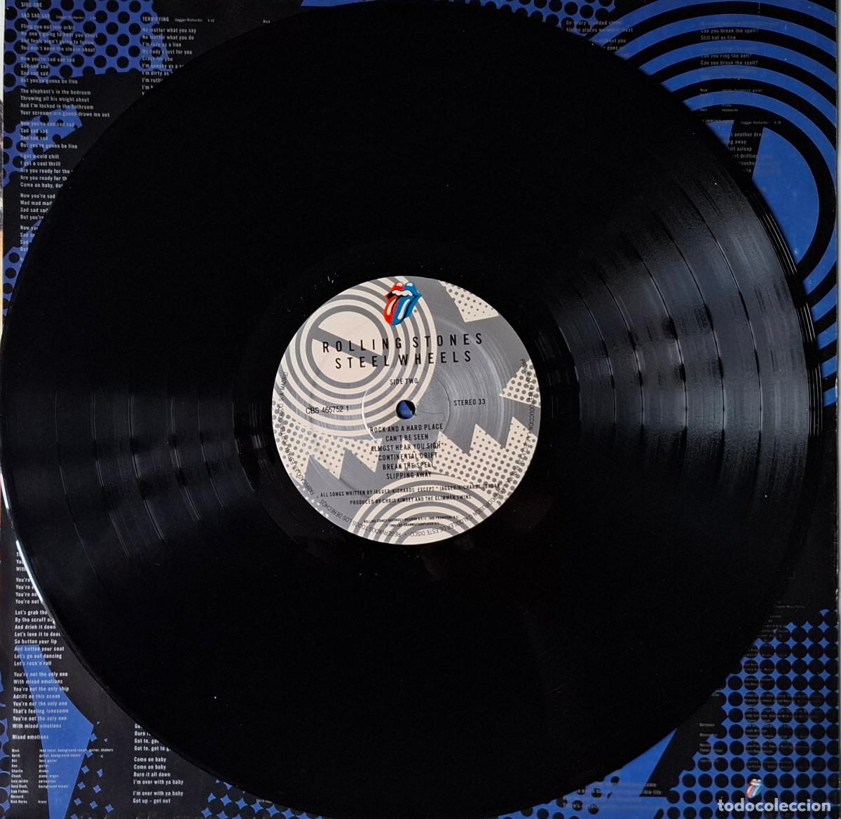 Discos de vinilo: The Rolling Stones &ndash; Steel Wheels - Foto 4