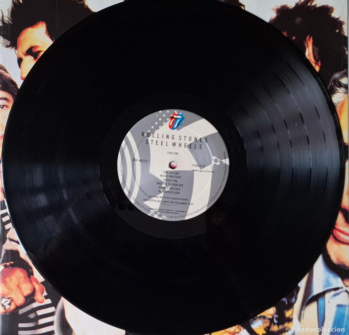 Discos de vinilo: The Rolling Stones &ndash; Steel Wheels - Foto 5