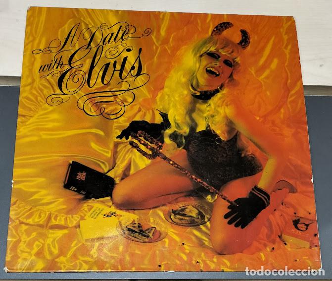 Discos de vinilo: The Cramps &lrm;- A Date With Elvis - LP Big Beat Records &lrm;ref. WIKA 46. Ed. UK 1986.