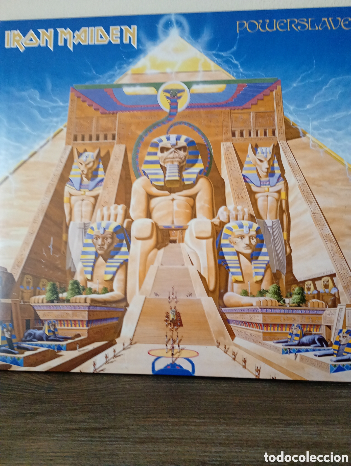 Discos de vinilo: Iron Maiden, 40 aniversary powerslave 2024.