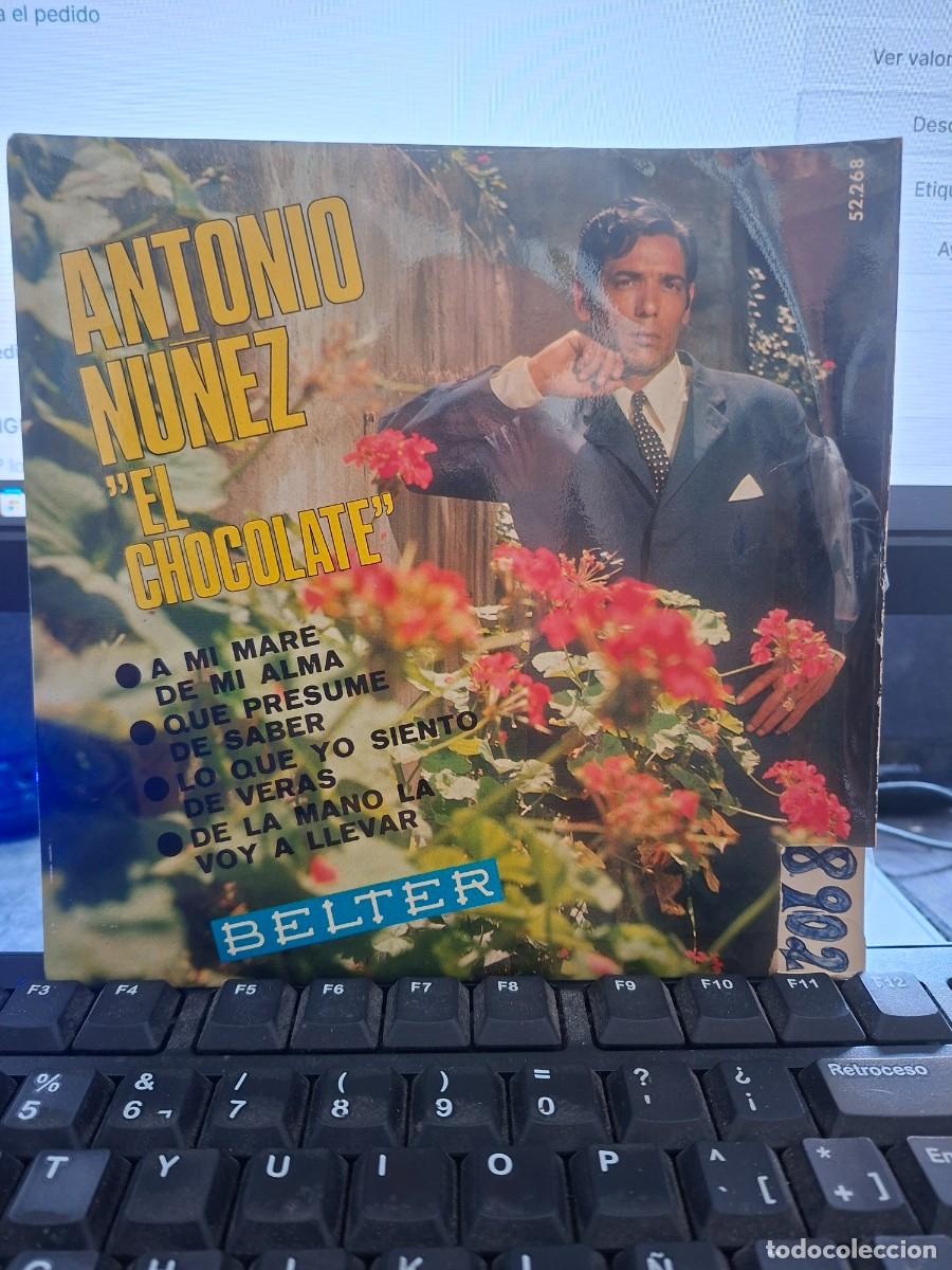 Discos de vinilo: ANTONIO NU&Ntilde;EZ EL CHOCOLATE - A MI MARE DEL ALMA - EP DE VINILO