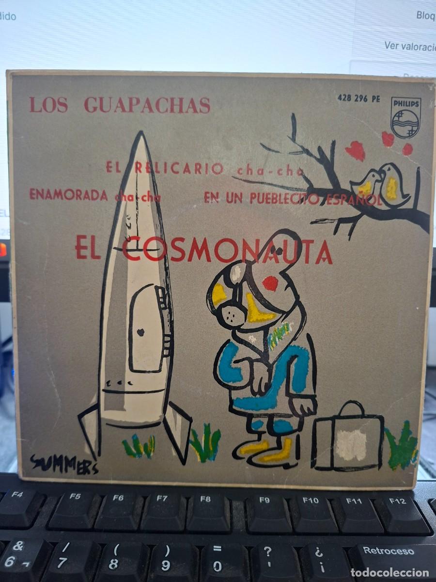 Discos de vinilo: LOS GUAPACHAS - EL COSMONAUTA - EP DE VINILO