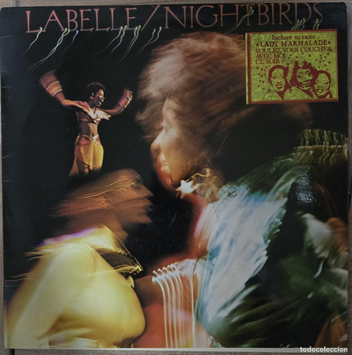 Discos de vinilo: Disco LP.Labelle Nightbirds.1974