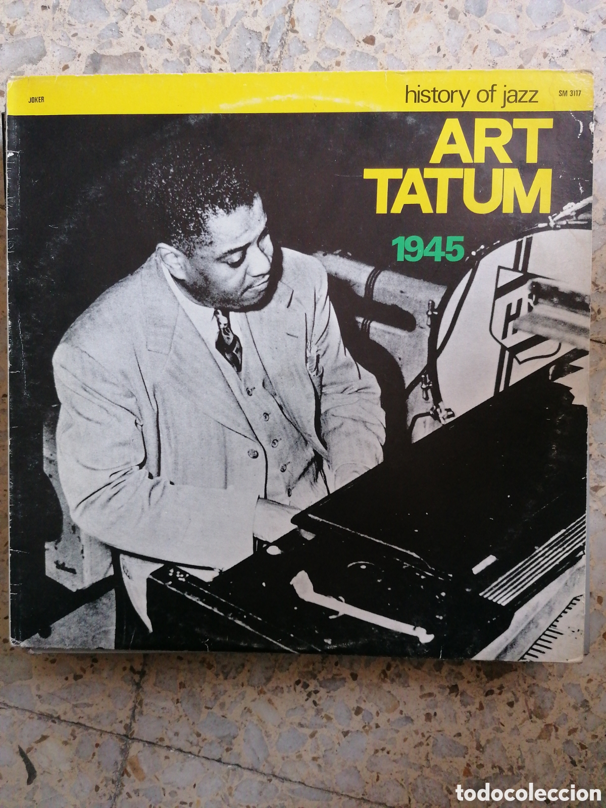 Discos de vinilo: LP HISTORY OF JAZZ ART TATUM 1945 EDICION ITALIANA 1971