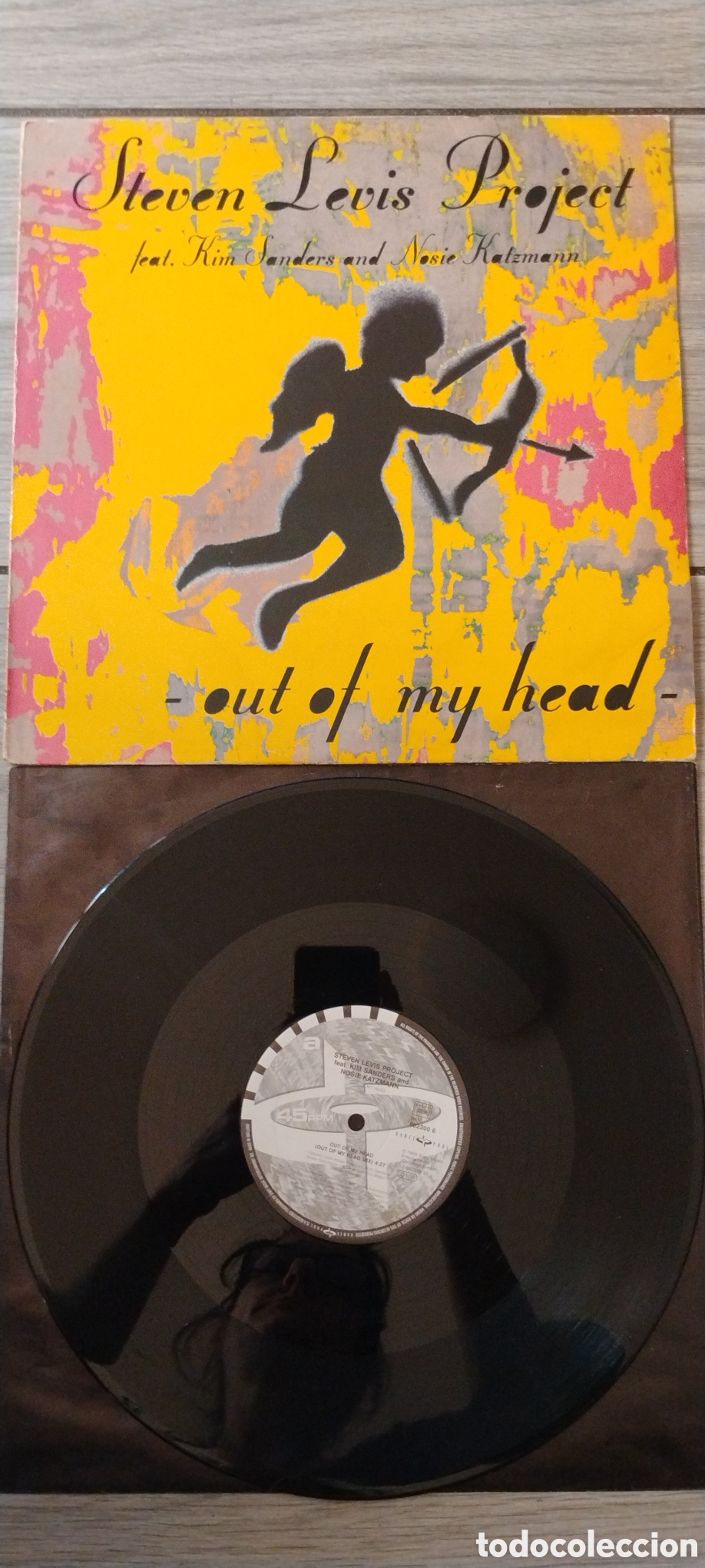 Discos de vinilo: STEVEN LEVIS PROJECT*FEAT.KIM SANDERS-OUT OF MY HEAD-MAXI-DANCE POOL/GERMANY-IB