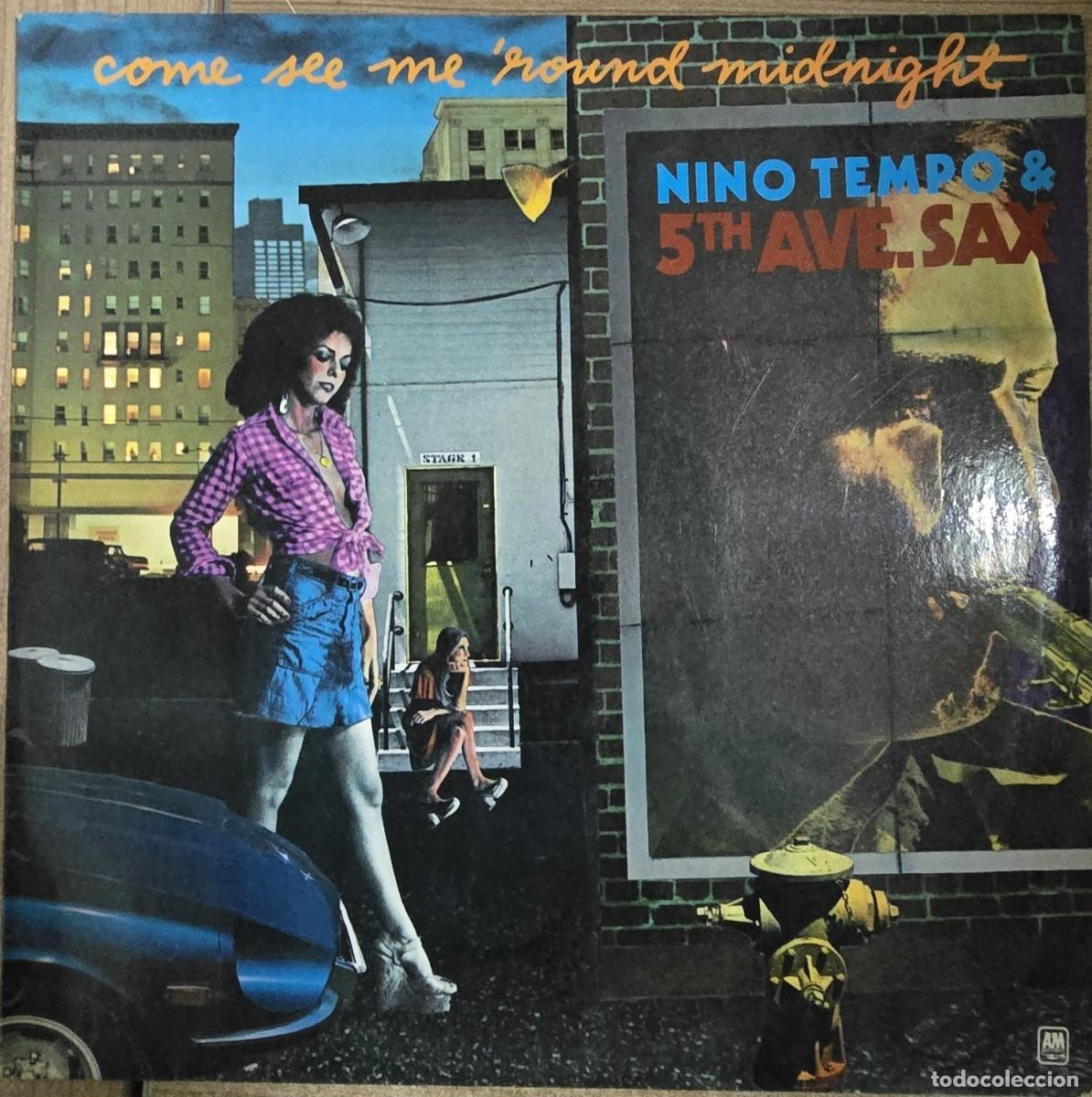 Discos de vinilo: Disco LP.Nino Tempo & 5th Ave.Sax.Come see me round midnight.1974