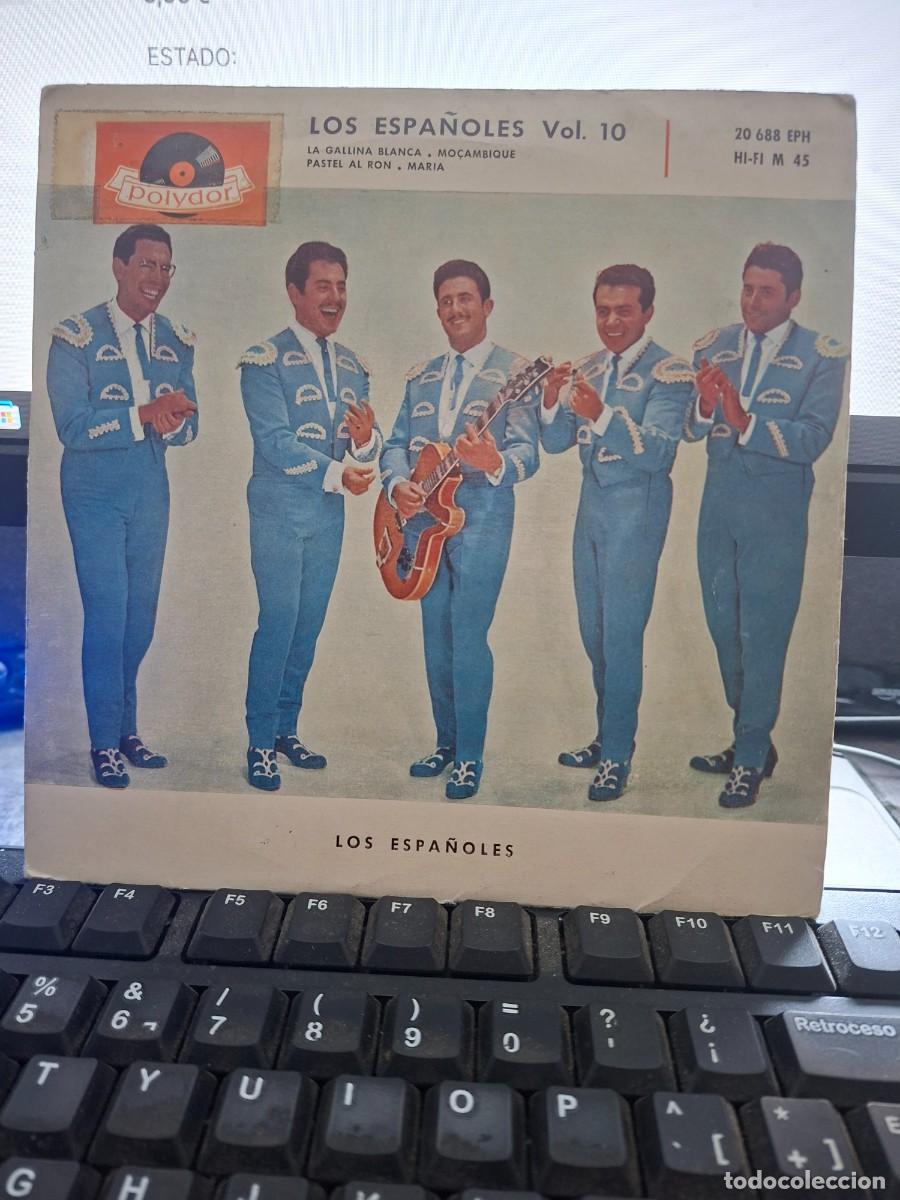 Discos de vinilo: LOS ESPA&Ntilde;OLES - LA GALLINA BLANCA - EP DE VINILO