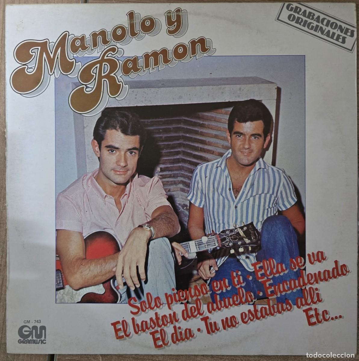 Discos de vinilo: Disco LP.Manolo y Ramon.Solo p&igrave;enso en ti.1978