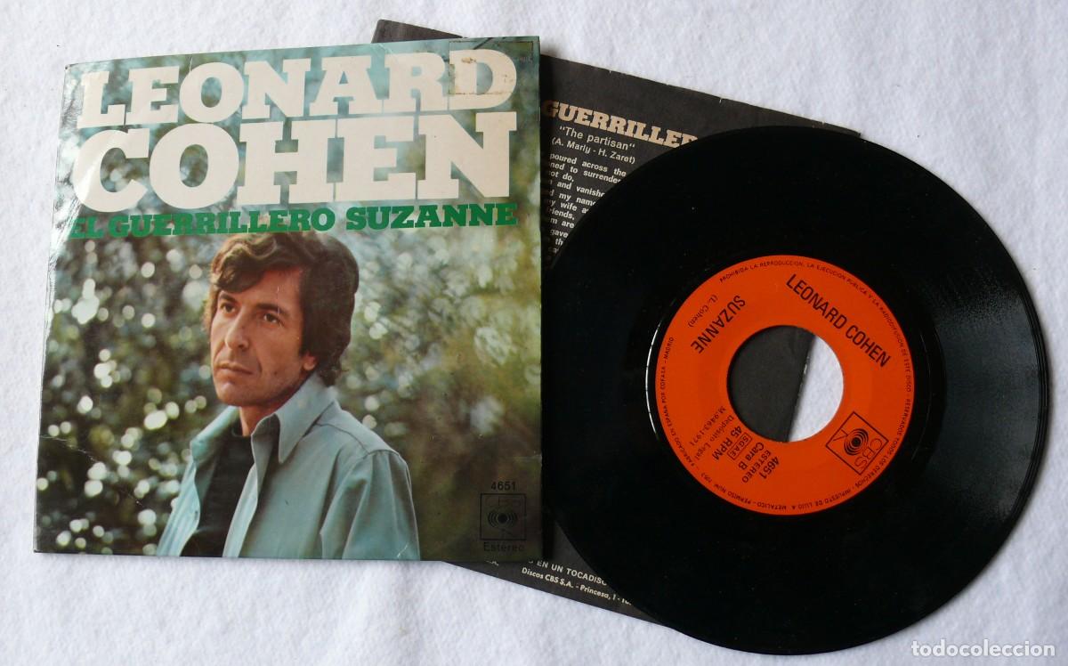 Discos de vinilo: Leonard Cohen - El Guerrillero - Suzane - Single 45 rpm