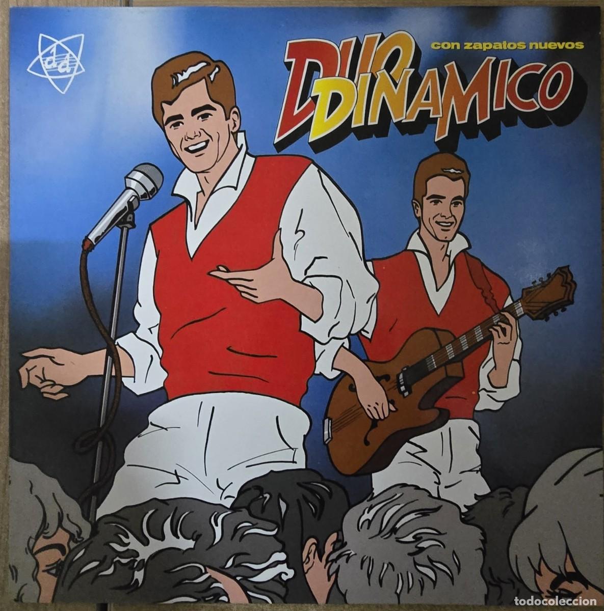 Discos de vinilo: Disco LP.Duo Dinamico.Con Zapatos nuevos.1989