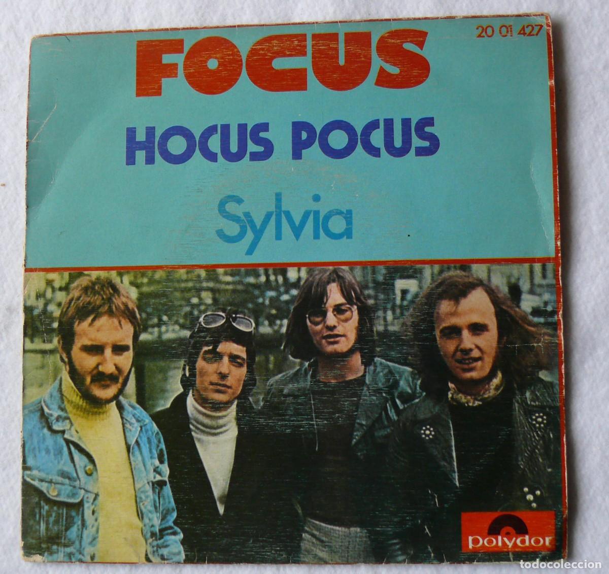 Discos de vinilo: Focus - Hocus Pocus - Sylvia. single 45 rpm - Foto 1