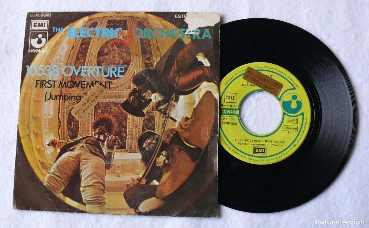 Discos de vinilo: The Electric Light Orchestra - 10538 overture - Single