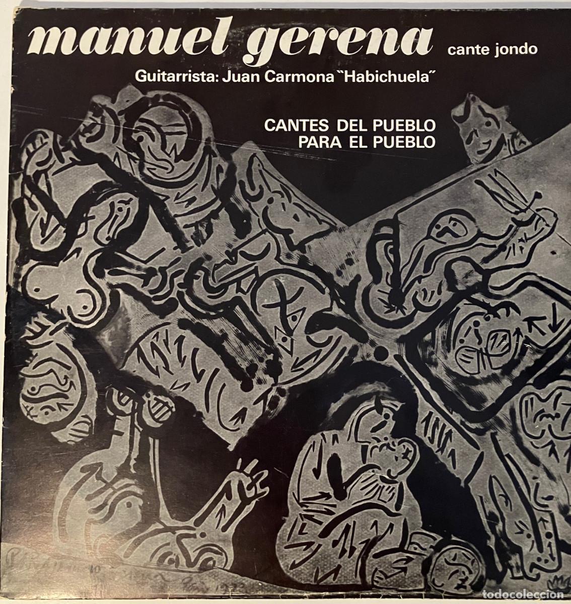 Discos de vinilo: Manuel Gerena, Cantes del Pueblo para el Pueblo