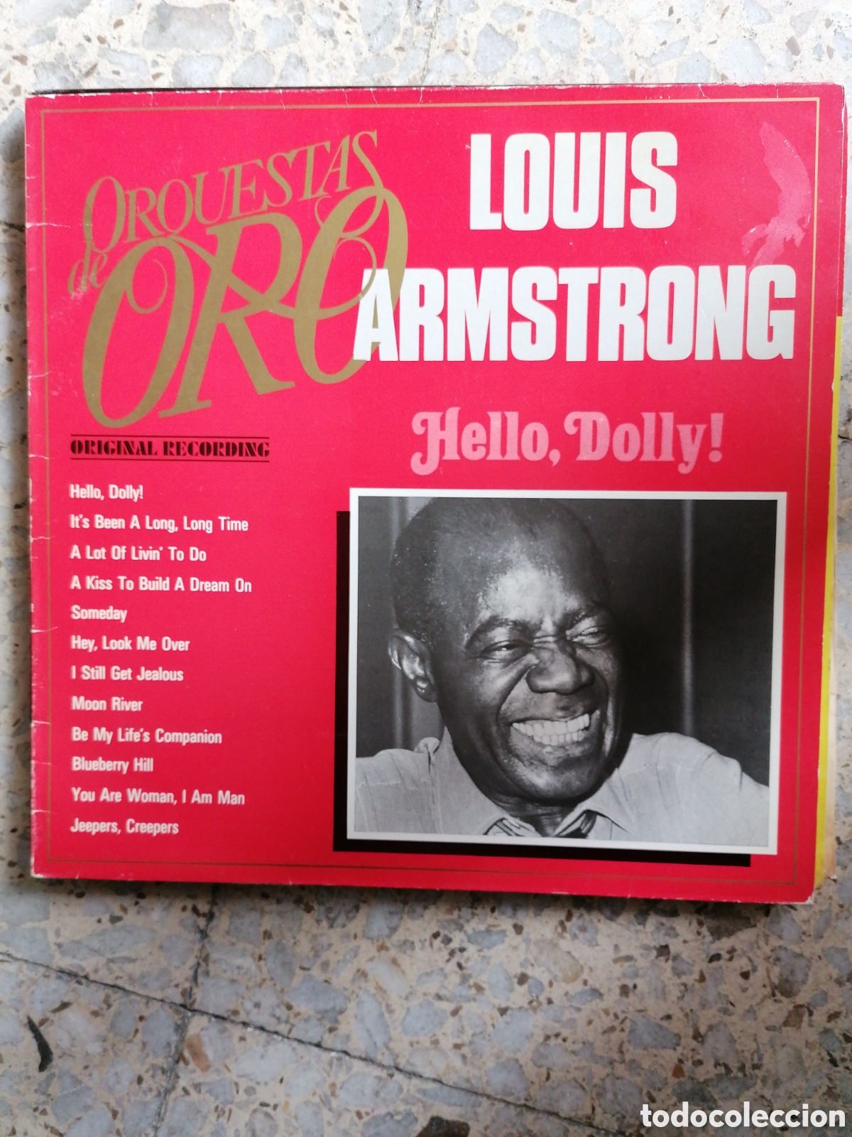 Vinyl records: LP LOUIS ARMSTRONG ORQUESTAS DE ORO HELLO ,DOLLY 1984 CON ENCARTE