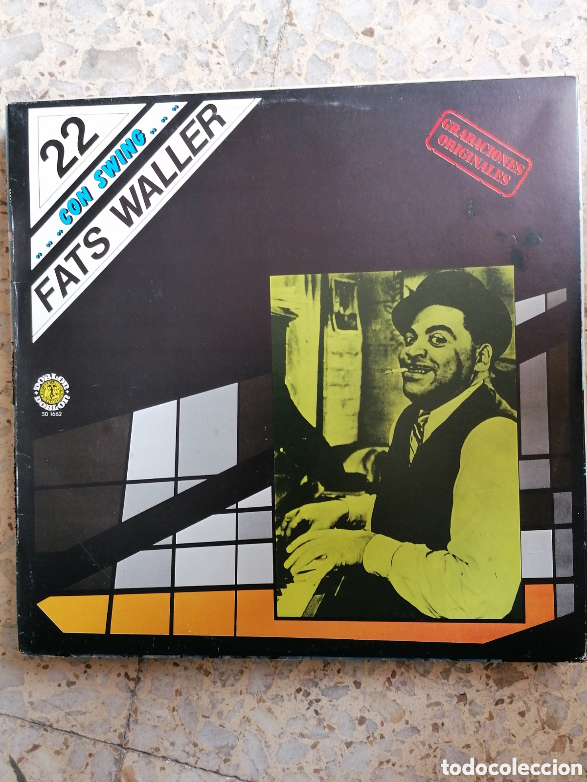 Discos de vinil: LP FATS WALLER CON SWING GRABACIONES ORIGINALES 1982