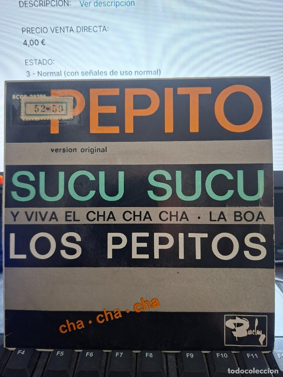 Discos de vinilo: LOS PEPITOS - SUCU SUCU - EP DE VINILO