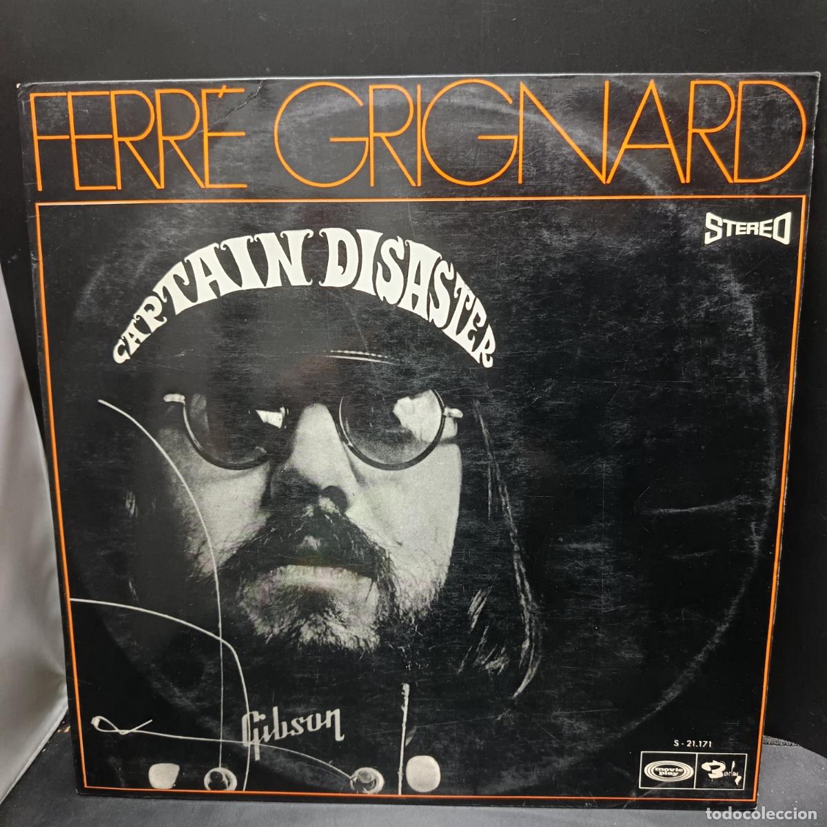 Discos de vinilo: Ferre Grignard, Captain Disaster. LP 1970 - Foto 1